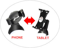 Stealth Stand Clamp-It phone or tablet holder